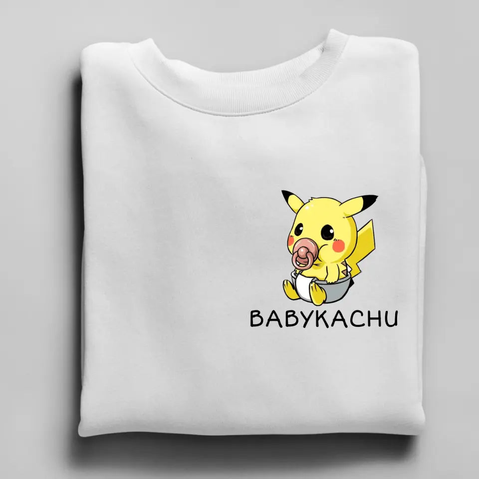 Babykachu - Baby Sweatshirt personalisierbar