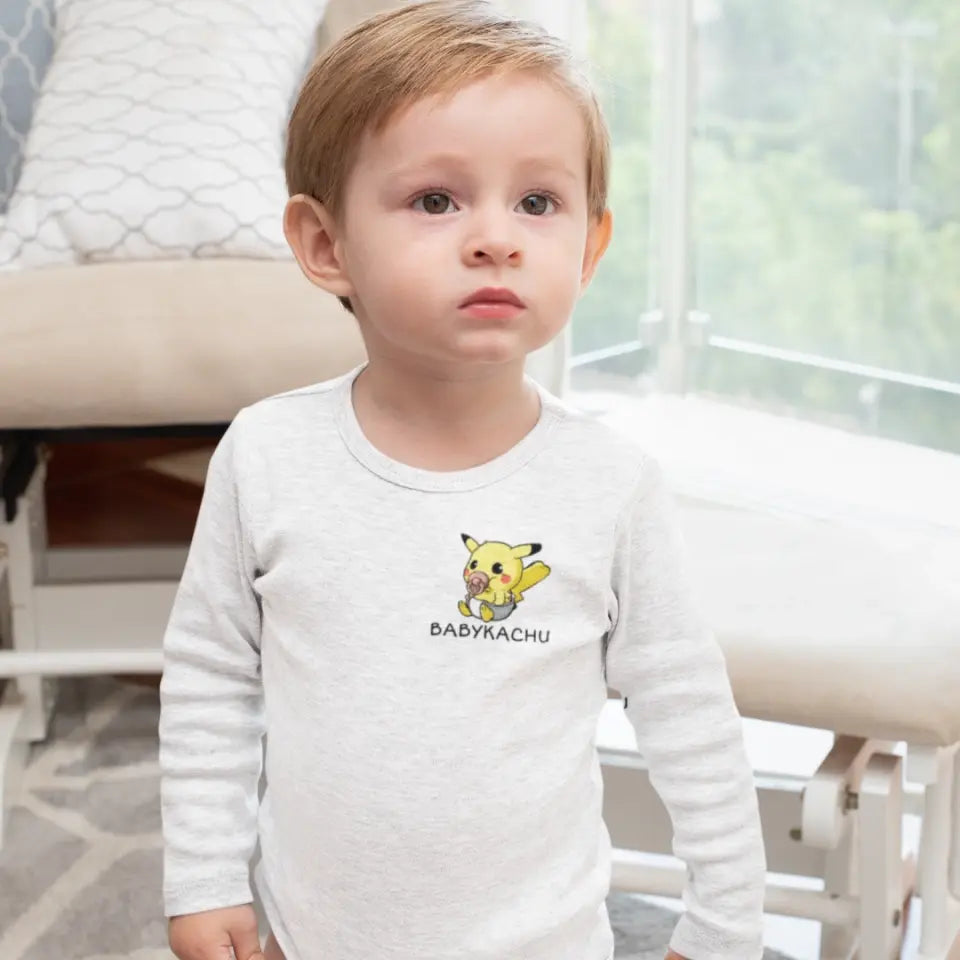 Babykachu - Baby Sweatshirt personalisierbar