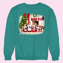 Weihnachten Familie - Damen Sweatshirt personalisierbar