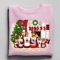 Weihnachten Familie - Baby Sweatshirt personalisierbar