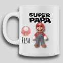 Super Papa - Tasse personalisierbar