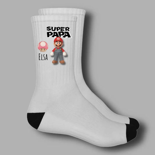 Super Papa - Socken personalisierbar