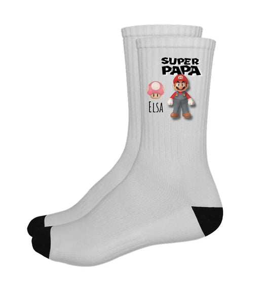 Super Papa - Socken personalisierbar