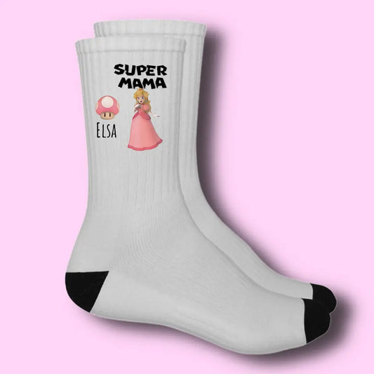 Super Mama - Socken personalisierbar