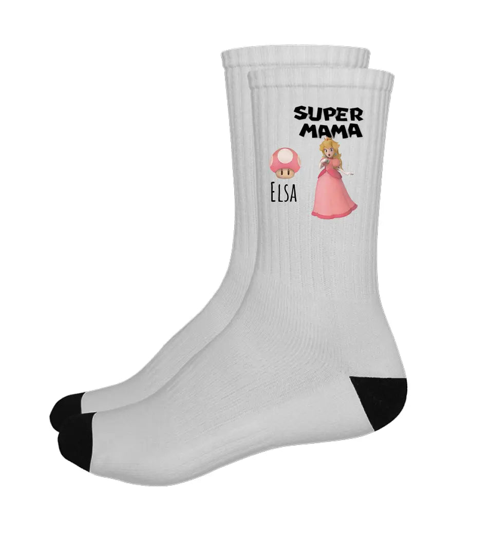 Super Mama - Socken personalisierbar