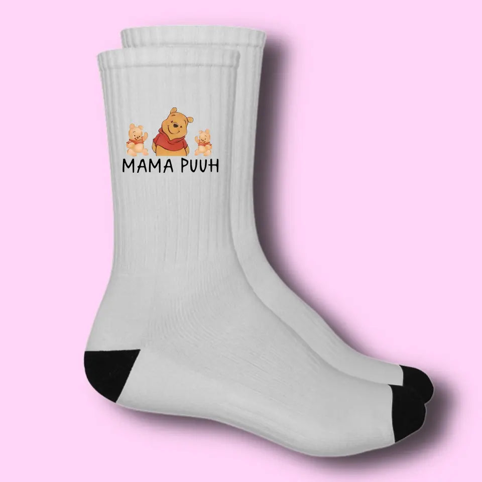 Mama Puuh - Socken personalisierbar