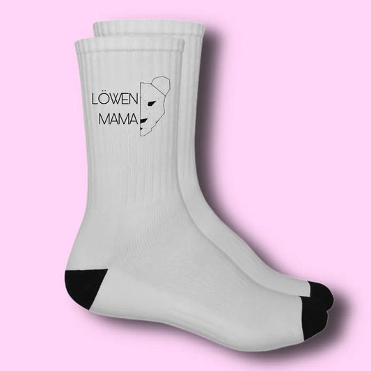 Löwenmama - Socken personalisierbar