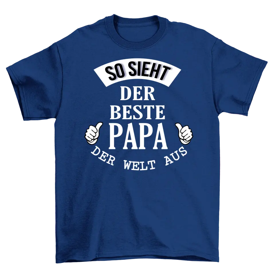 Beste Opa der Welt - Herren T-Shirt personalisierbar