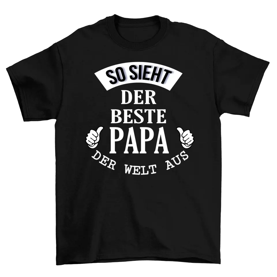 Beste Opa der Welt - Herren T-Shirt personalisierbar