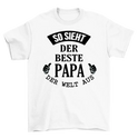 Beste Opa der Welt - Herren T-Shirt personalisierbar