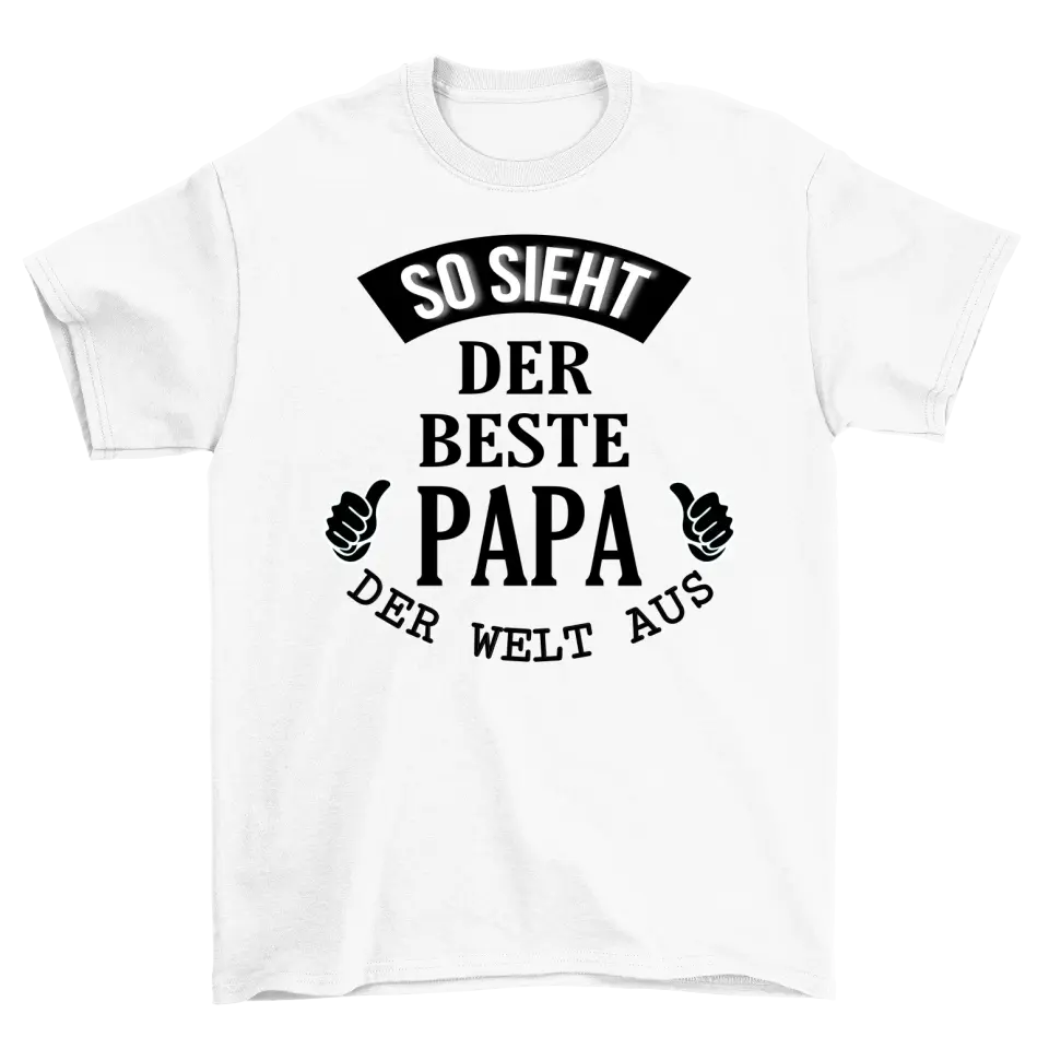 Beste Opa der Welt - Herren T-Shirt personalisierbar