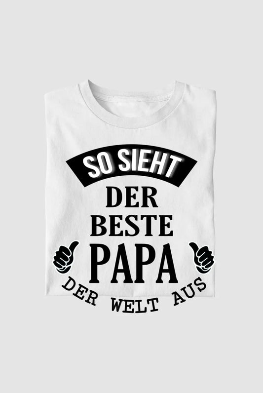 Beste Opa der Welt - Herren T-Shirt personalisierbar