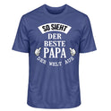 So sieht der beste Papa/Opa der Welt aus - Herren T-Shirt personalisierbar