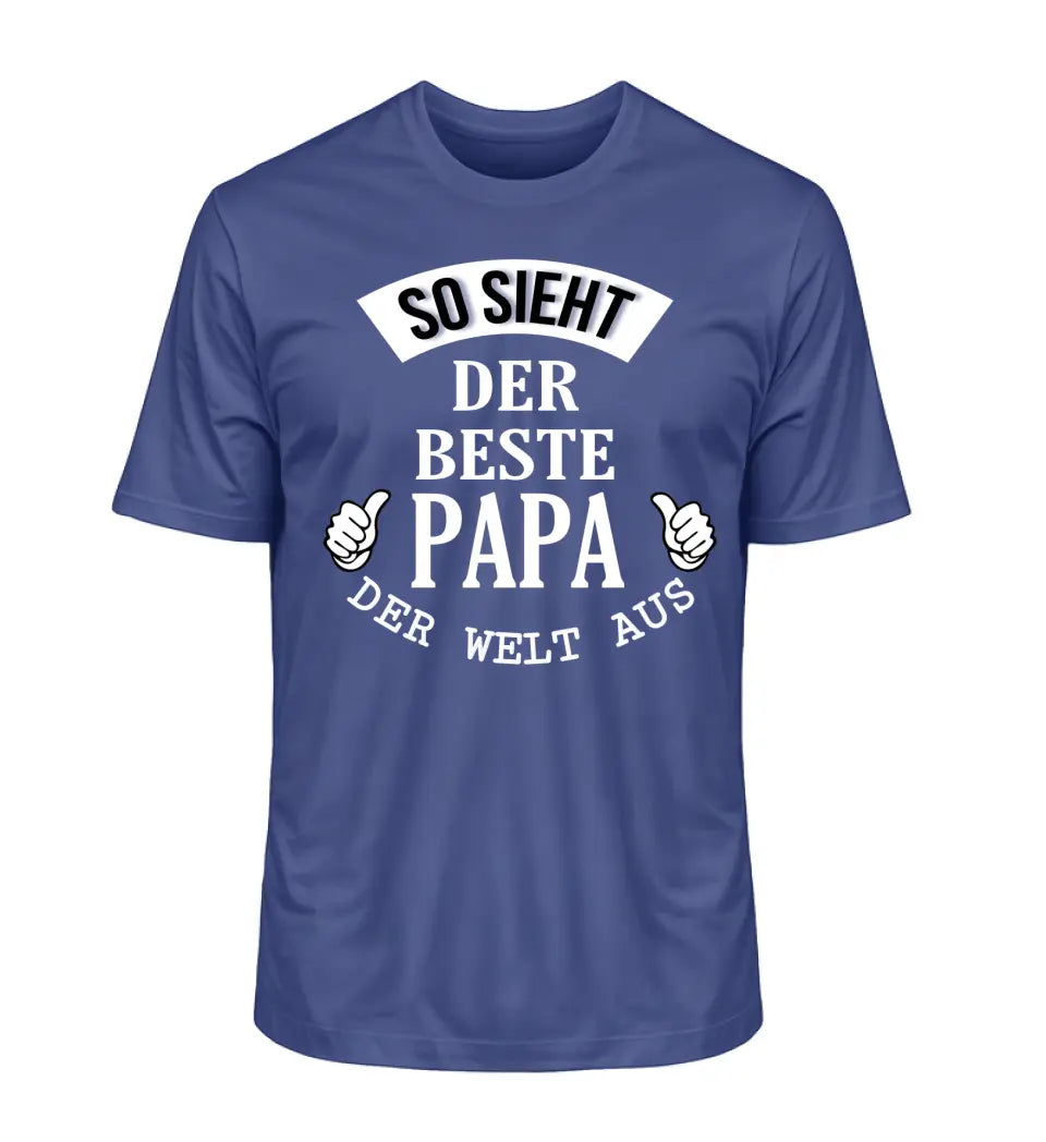 So sieht der beste Papa/Opa der Welt aus - Herren T-Shirt personalisierbar