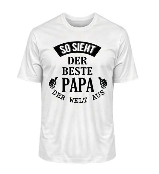 So sieht der beste Papa/Opa der Welt aus - Herren T-Shirt personalisierbar