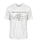 Papa und seine Gang - Herren T-Shirt personalisierbar