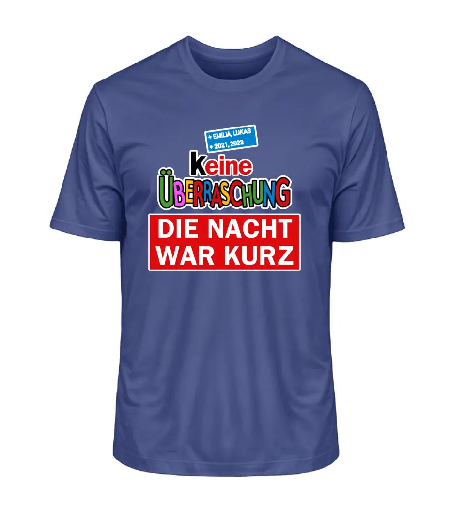 Keine Überraschung - Herren T-Shirt personalisierbar