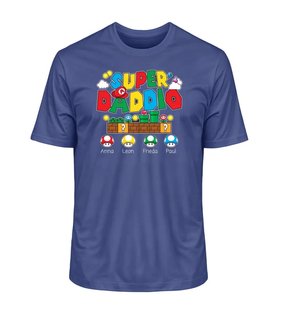 Super Daddio - Herren T-Shirt personalisierbar