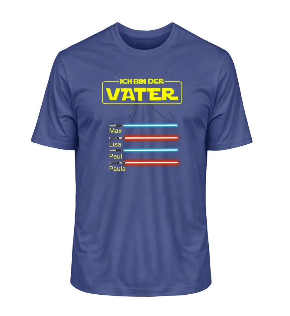 Ich bin der Vater - Herren T-Shirt personalisierbar