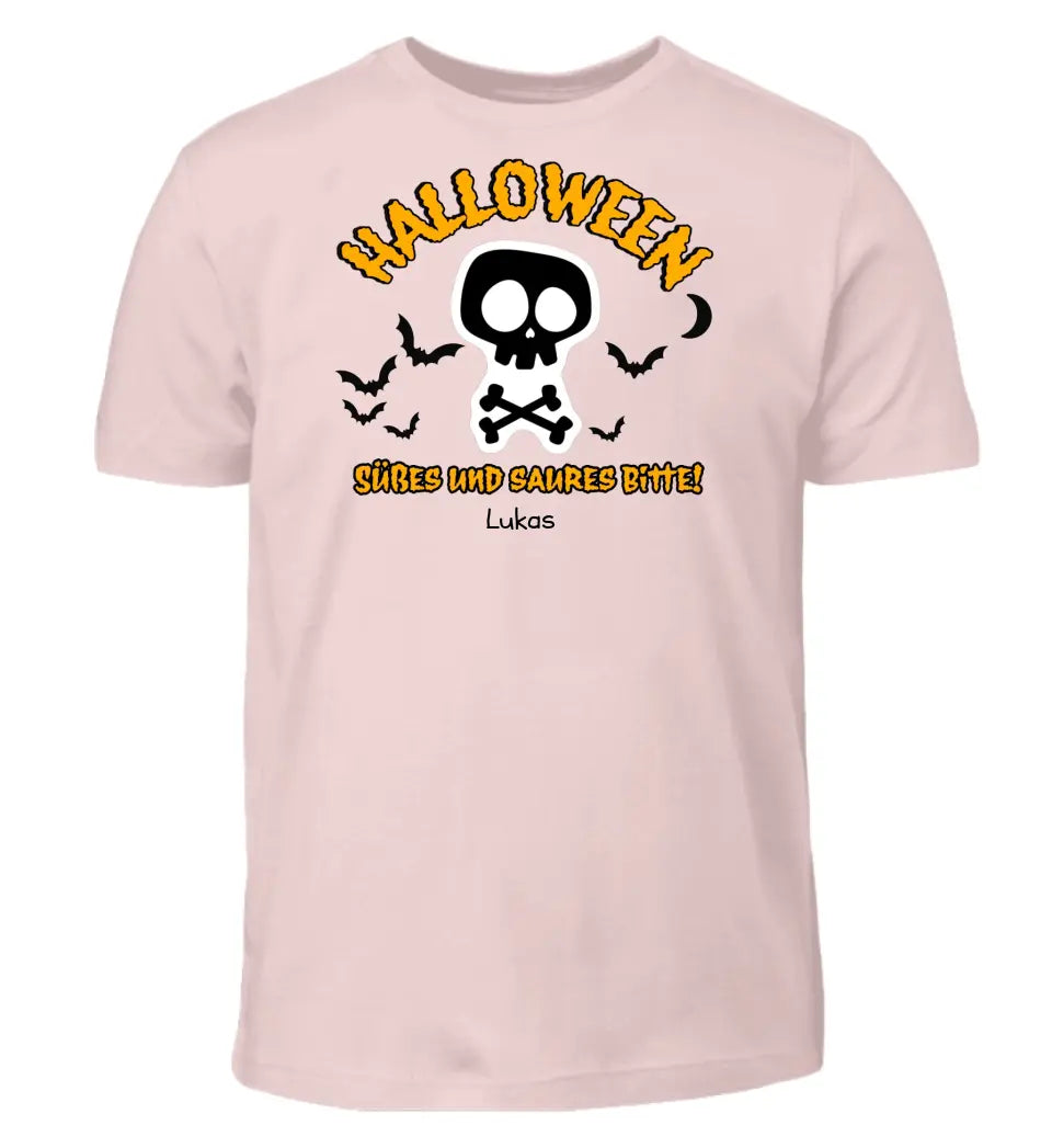 Halloween, Süßes und Saures Bitte! - T-Shirt ab 0 Monate