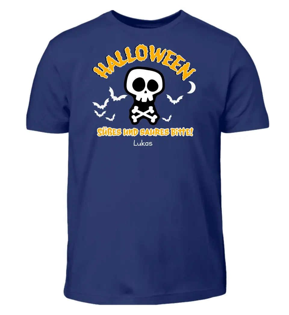 Halloween, Süßes und Saures Bitte! - T-Shirt ab 0 Monate