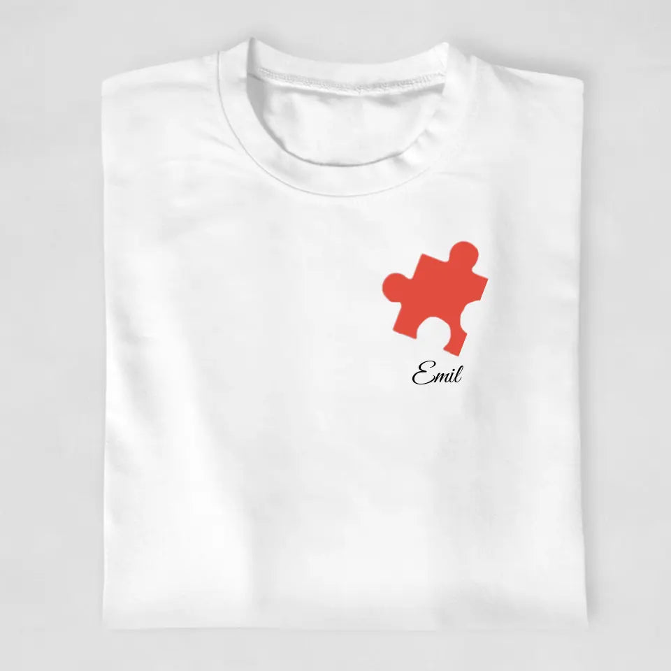 Puzzleteil- T-Shirt ab 0 Monate