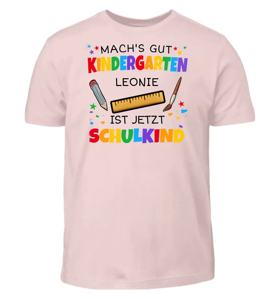 Mach's gut Kindergarten [Kindername] - T-Shirt ab Größe 98