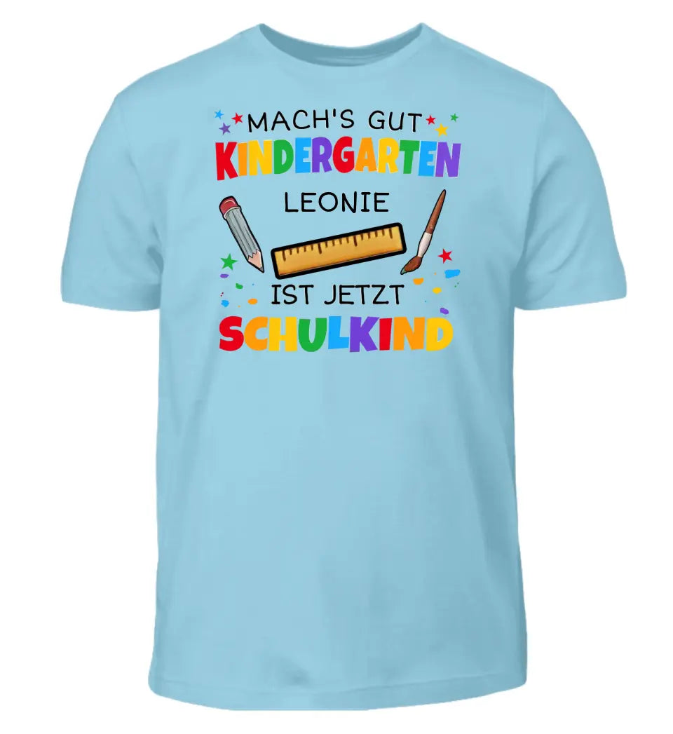 Mach's gut Kindergarten [Kindername] - T-Shirt ab Größe 98