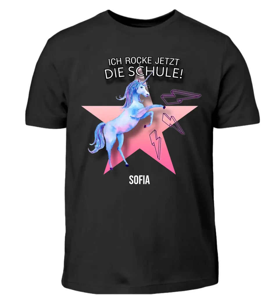 Ich rocke jetzt die Schule! - T-Shirt ab Größe 98