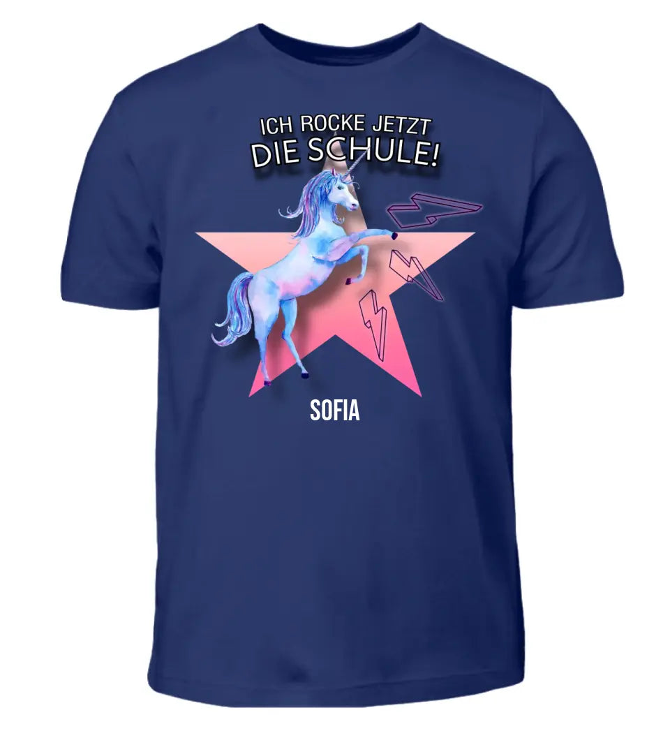 Ich rocke jetzt die Schule! - T-Shirt ab Größe 98