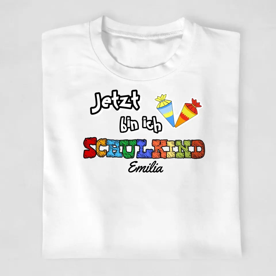 Jetzt bin ich Schulkind - T-Shirt ab Größe 98