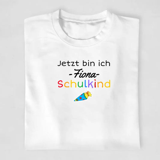 Jetzt bin ich Schulkind - T-Shirt ab Größe 98