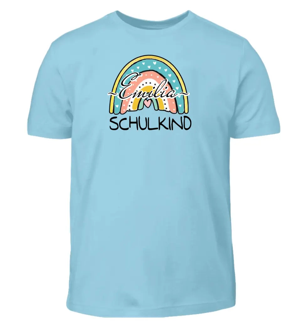 Schulkind Regenbogen - T-Shirt ab Größe 98