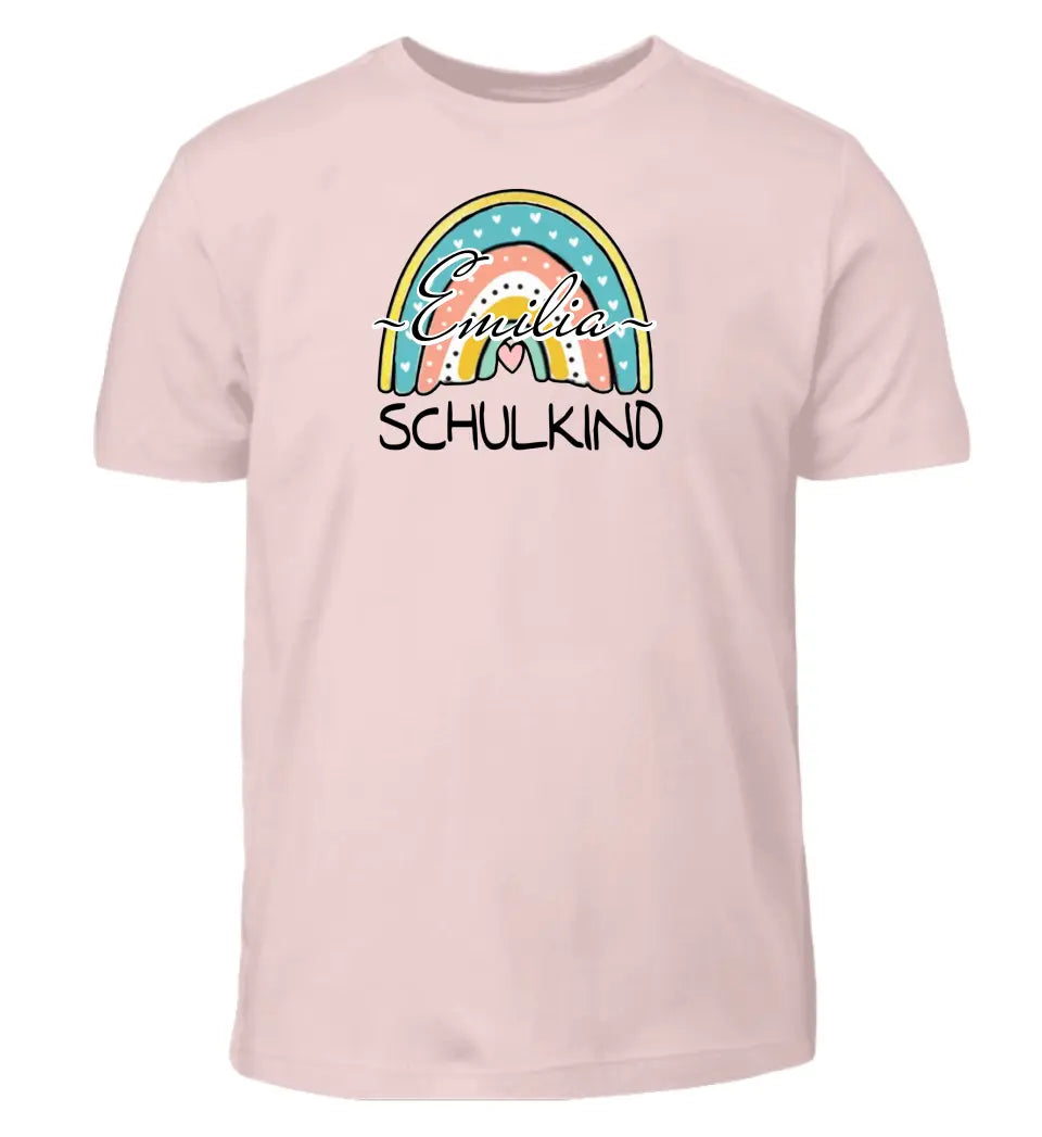 Schulkind Regenbogen - T-Shirt ab Größe 98