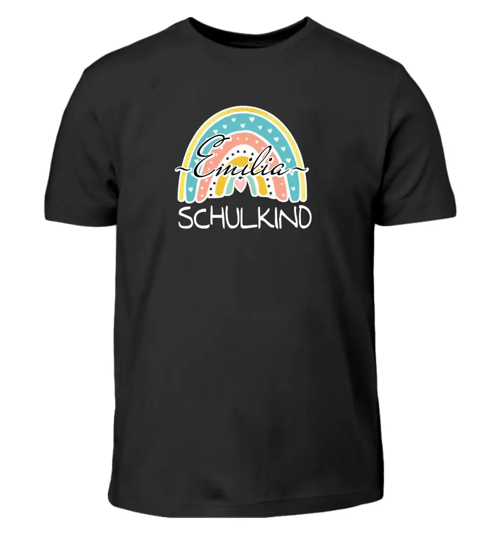 Schulkind Regenbogen - T-Shirt ab Größe 98