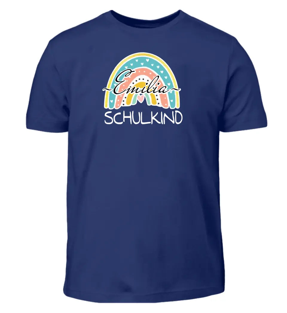 Schulkind Regenbogen - T-Shirt ab Größe 98