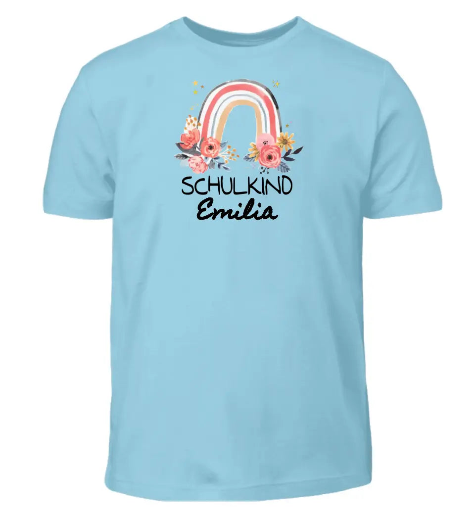 Schulkind [Kindername] - T-Shirt ab Größe 98