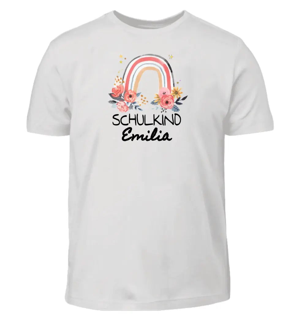 Schulkind [Kindername] - T-Shirt ab Größe 98