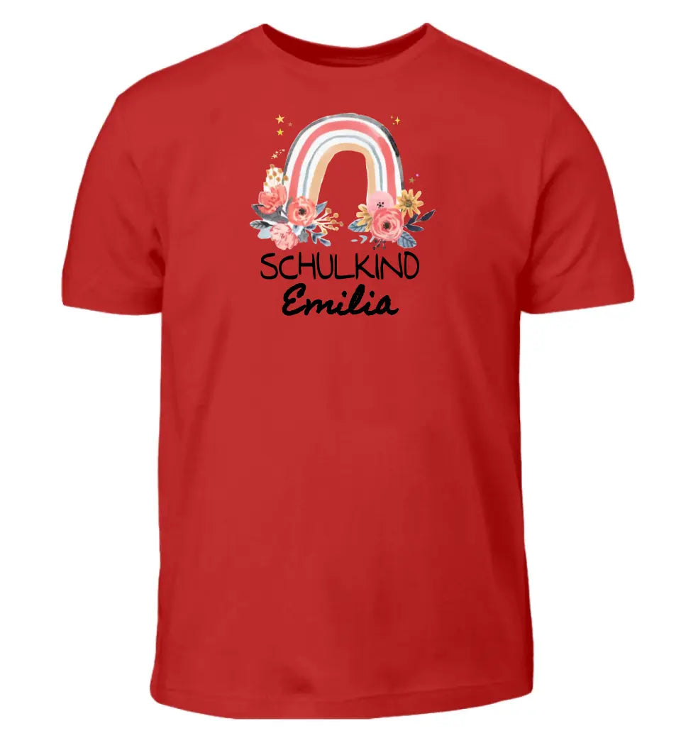 Schulkind [Kindername] - T-Shirt ab Größe 98