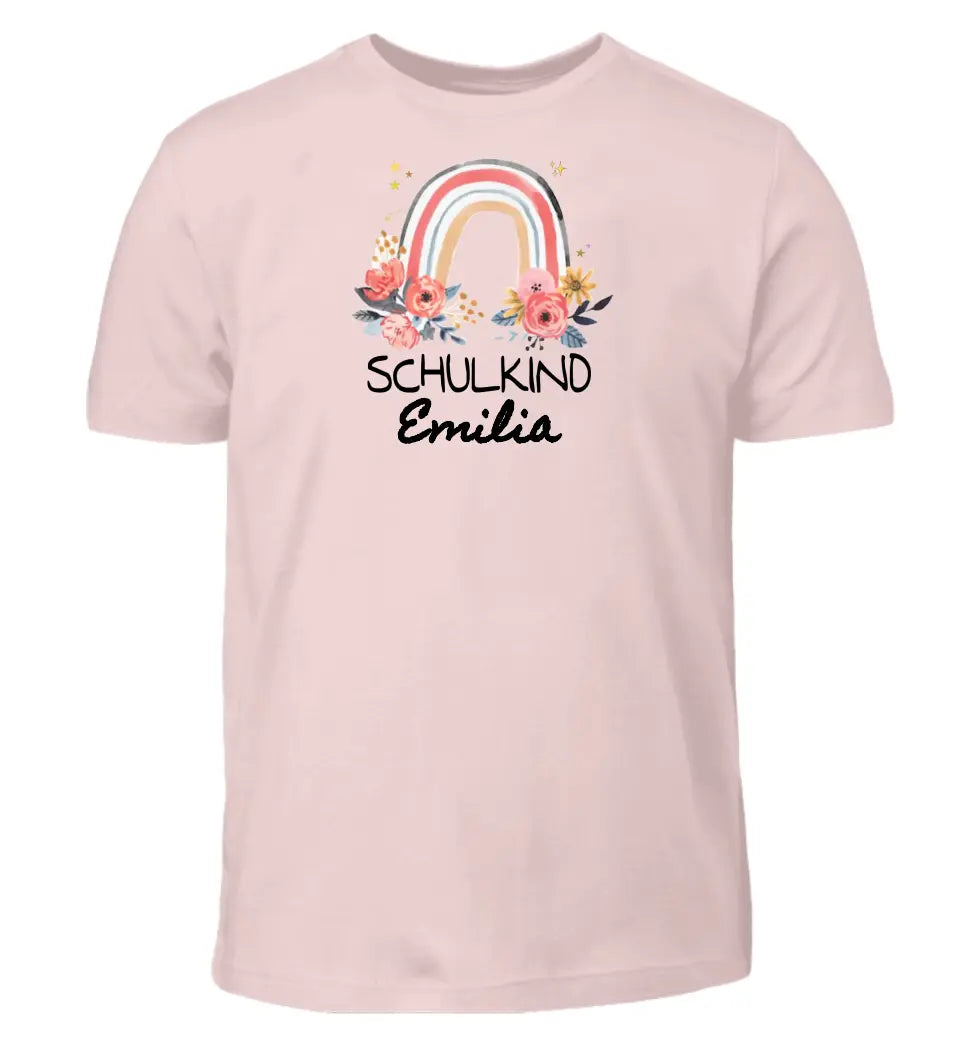 Schulkind [Kindername] - T-Shirt ab Größe 98