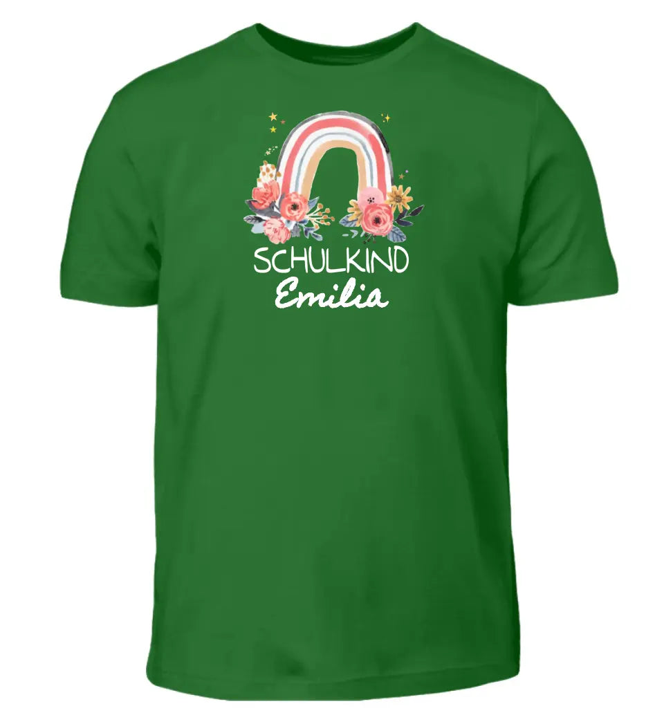 Schulkind [Kindername] - T-Shirt ab Größe 98