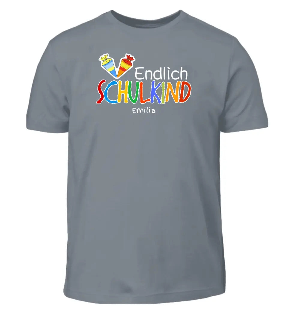 Endlich Schulkind - T-Shirt ab Größe 98