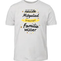 Ich bin das neuste Mitglied der großartigen Familie [Familienname] - T-Shirt ab 0 Monate