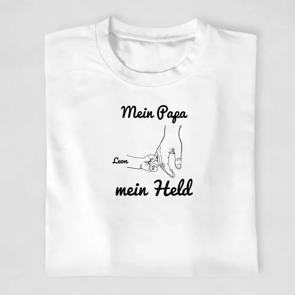 Mein Papa, mein Held - T-Shirt ab 0 Monate