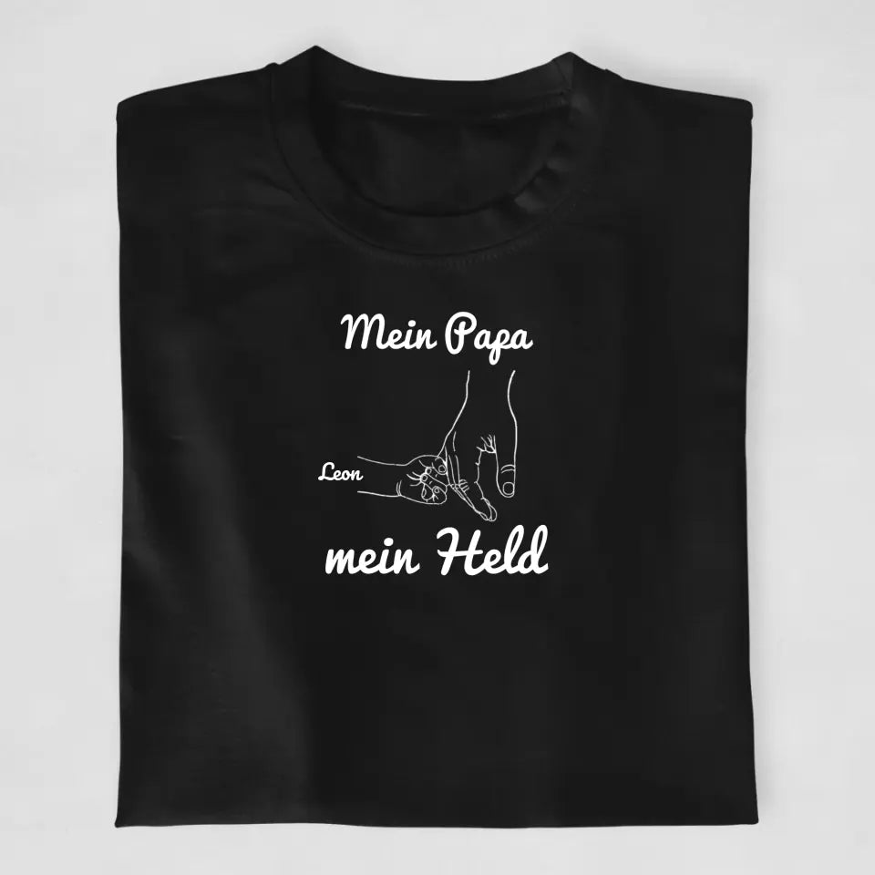 Mein Papa, mein Held - T-Shirt ab 0 Monate