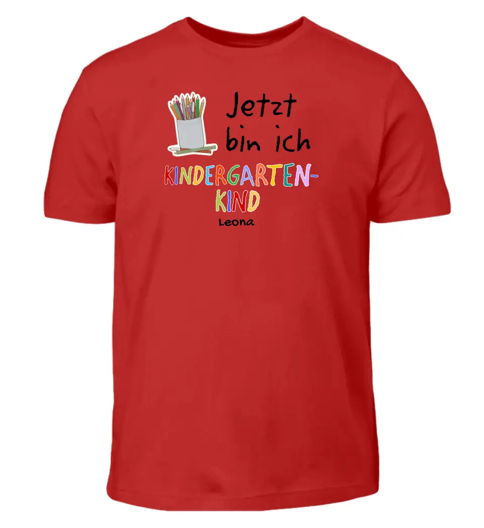 Jetzt bin ich Kindergartenkind - T-Shirt ab 0 Monate