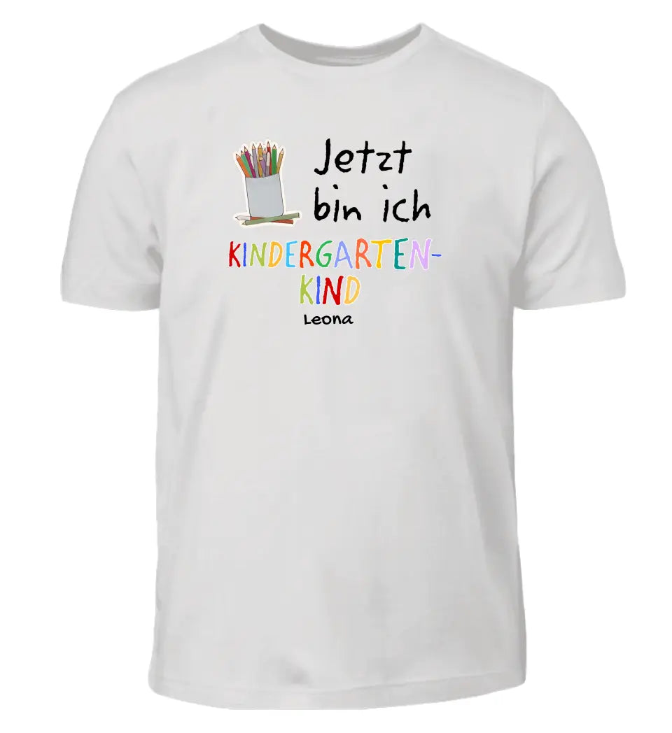 Jetzt bin ich Kindergartenkind - T-Shirt ab 0 Monate