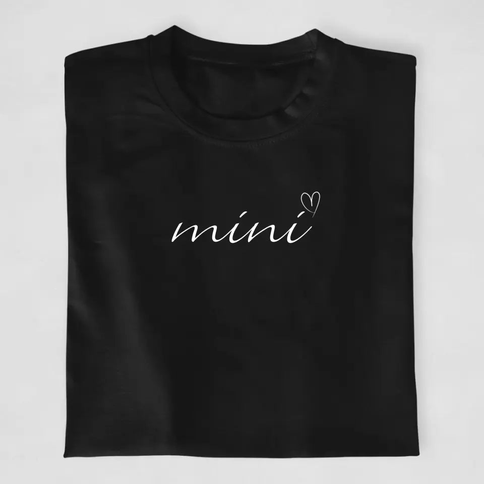 Mini T-Shirt ab 3 Monate