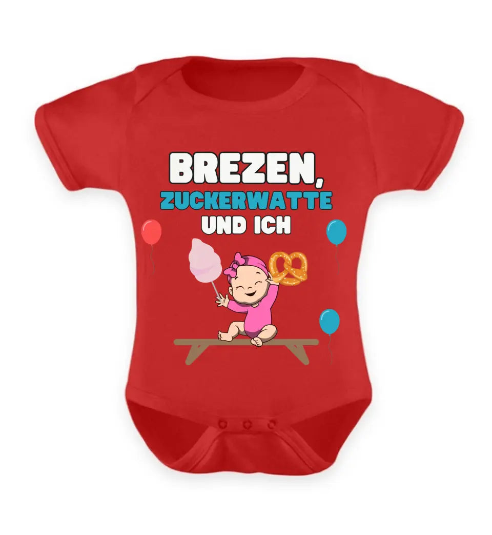 Brezen & Zuckerwatte - Baby-Strampler