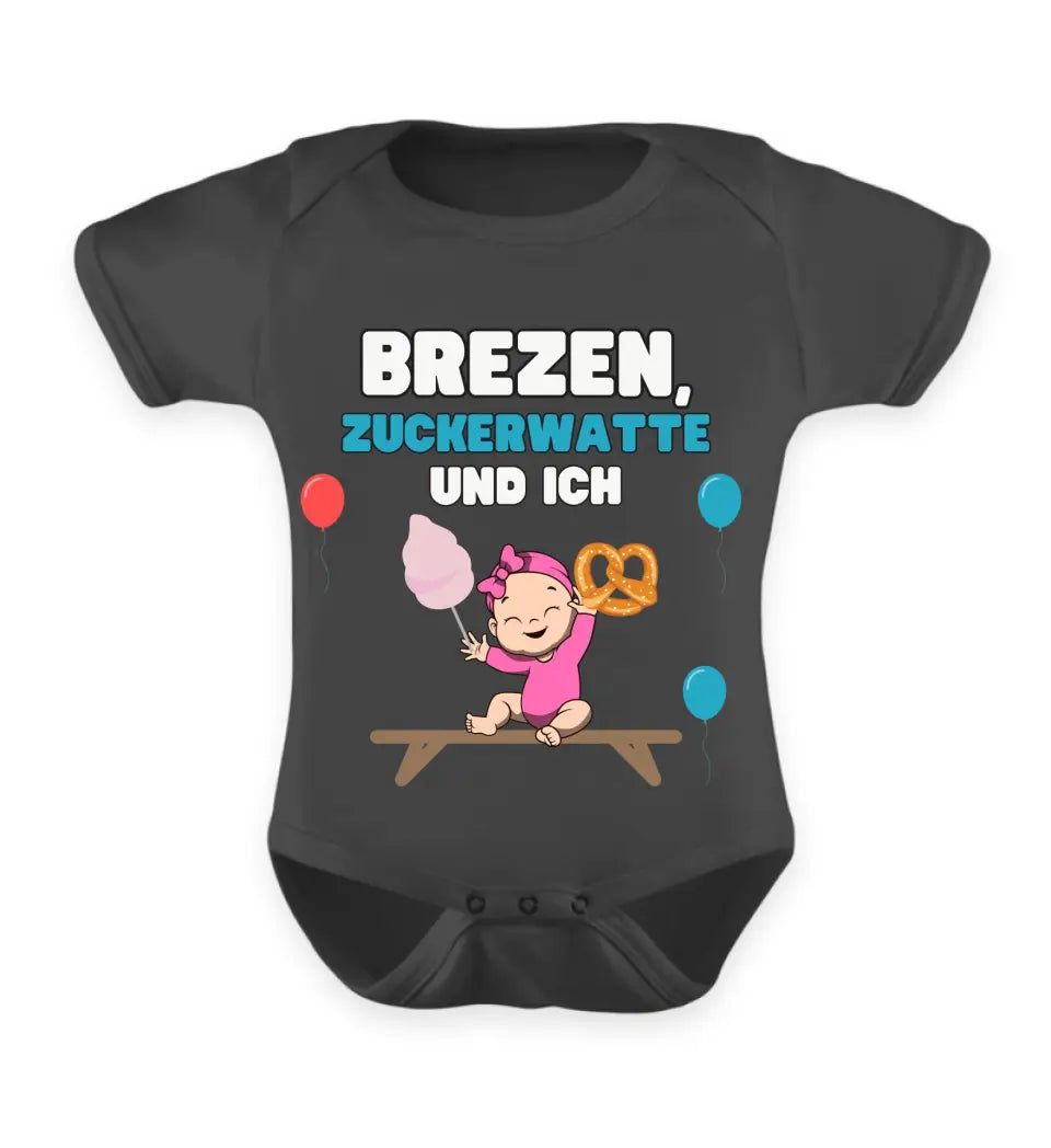 Brezen & Zuckerwatte - Baby-Strampler